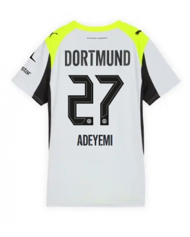 Billige Fotballdrakt Borussia Dortmund Karim Adeyemi #27 Replika Bortedrakt Dame 2025-26 Kortermet Billige Fotballdrakt Borussia Dortmund Karim Adeyemi #27 Replika Bortedrakt Dame 2025-26 Kortermet